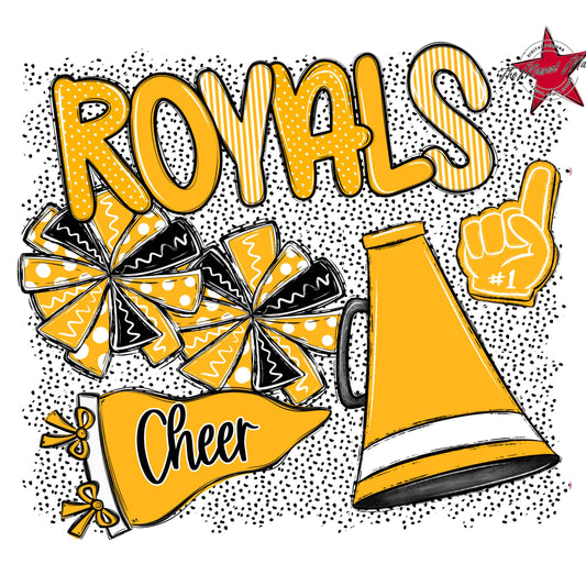 Royals Cheer Spirit-Yellow