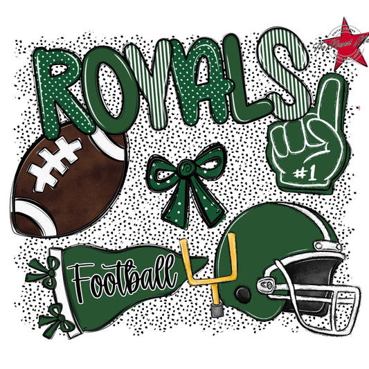 Royals Football Spirit-Green