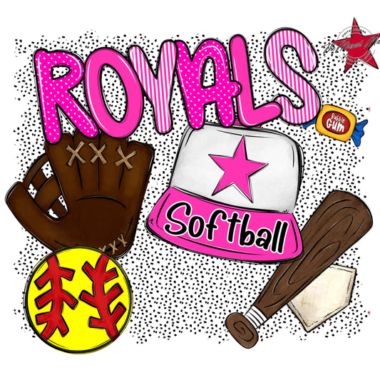 Royals Softball Spirit-Pink