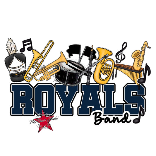 Royals Varsity Band-Navy