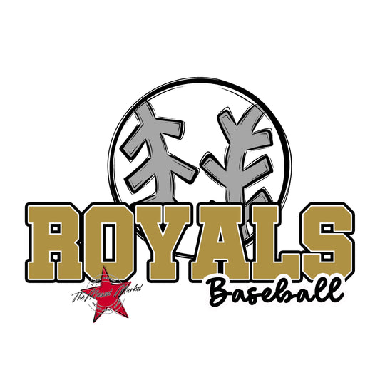 Royals Varsity Baseball-Gold