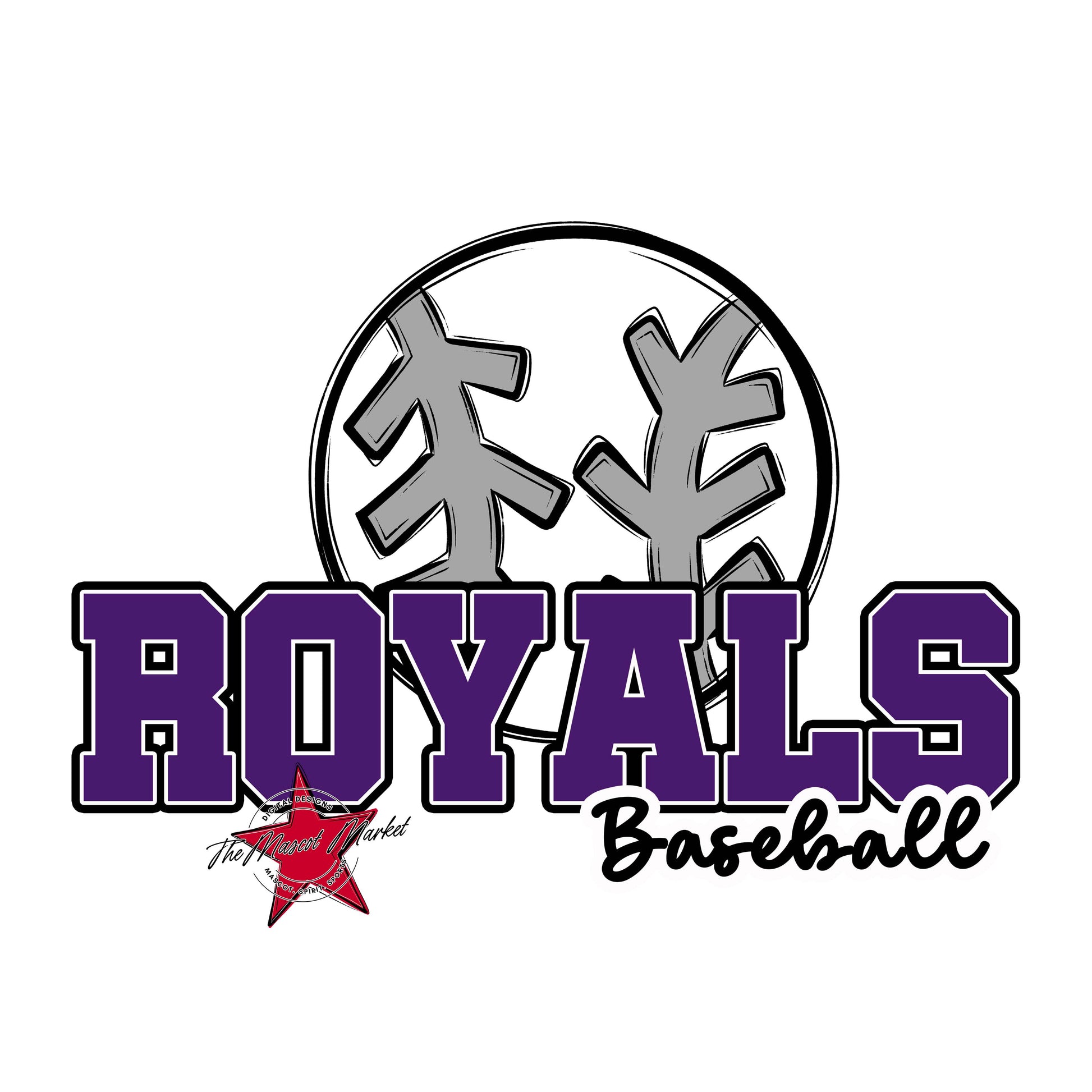 Royals Varsity Baseball-Purple