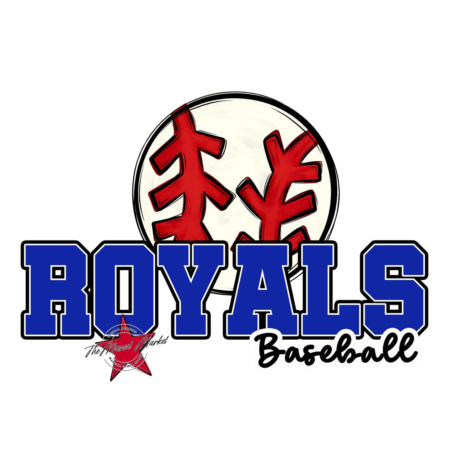 Royals Varsity Baseball-Royal Blue