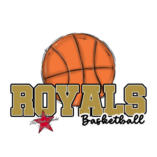 Royals Varsity Basketball-Gold