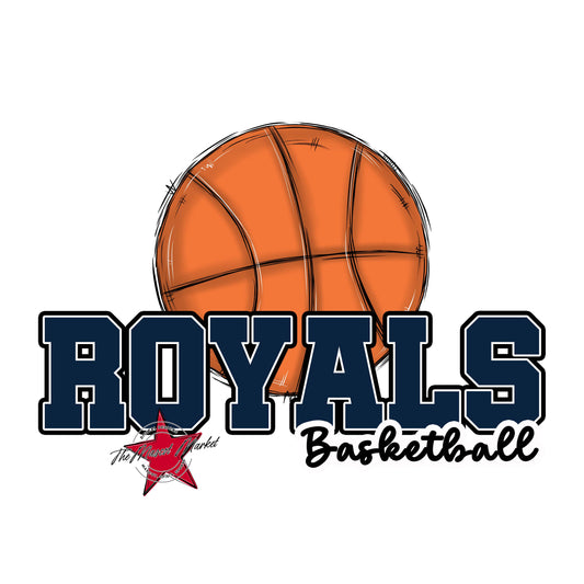Royals Varsity Basketball-Navy
