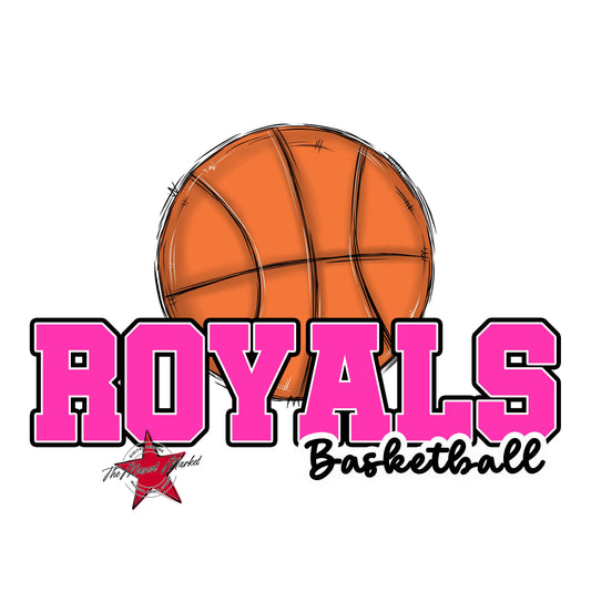 Royals Varsity Basketball-Pink