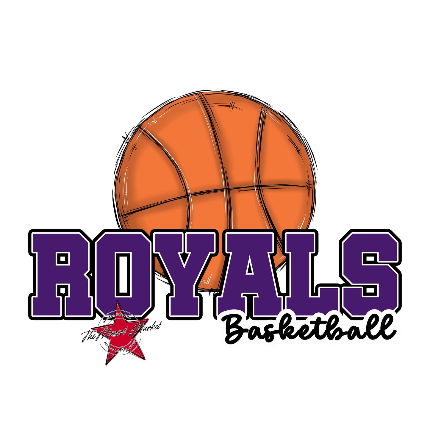 Royals Varsity Basketball-Purple