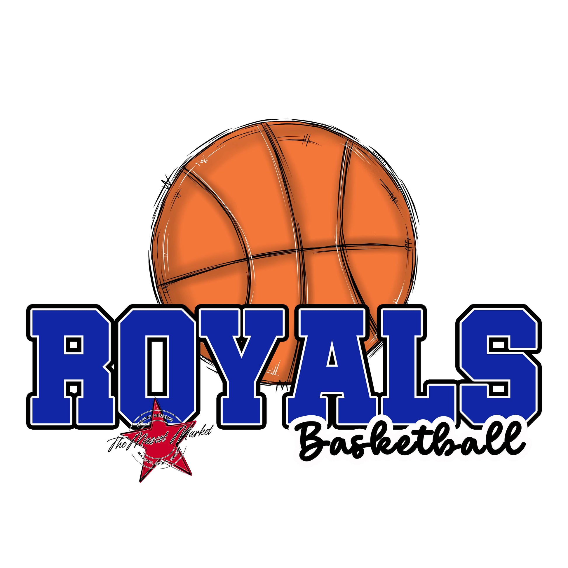 Royals Varsity Basketball-Royal Blue