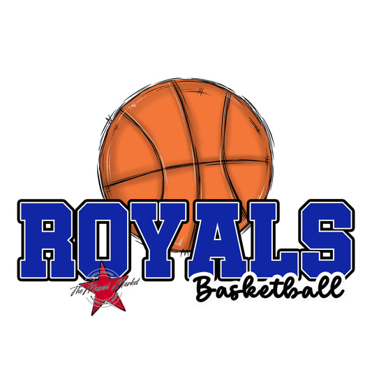 Royals Varsity Basketball-Royal Blue