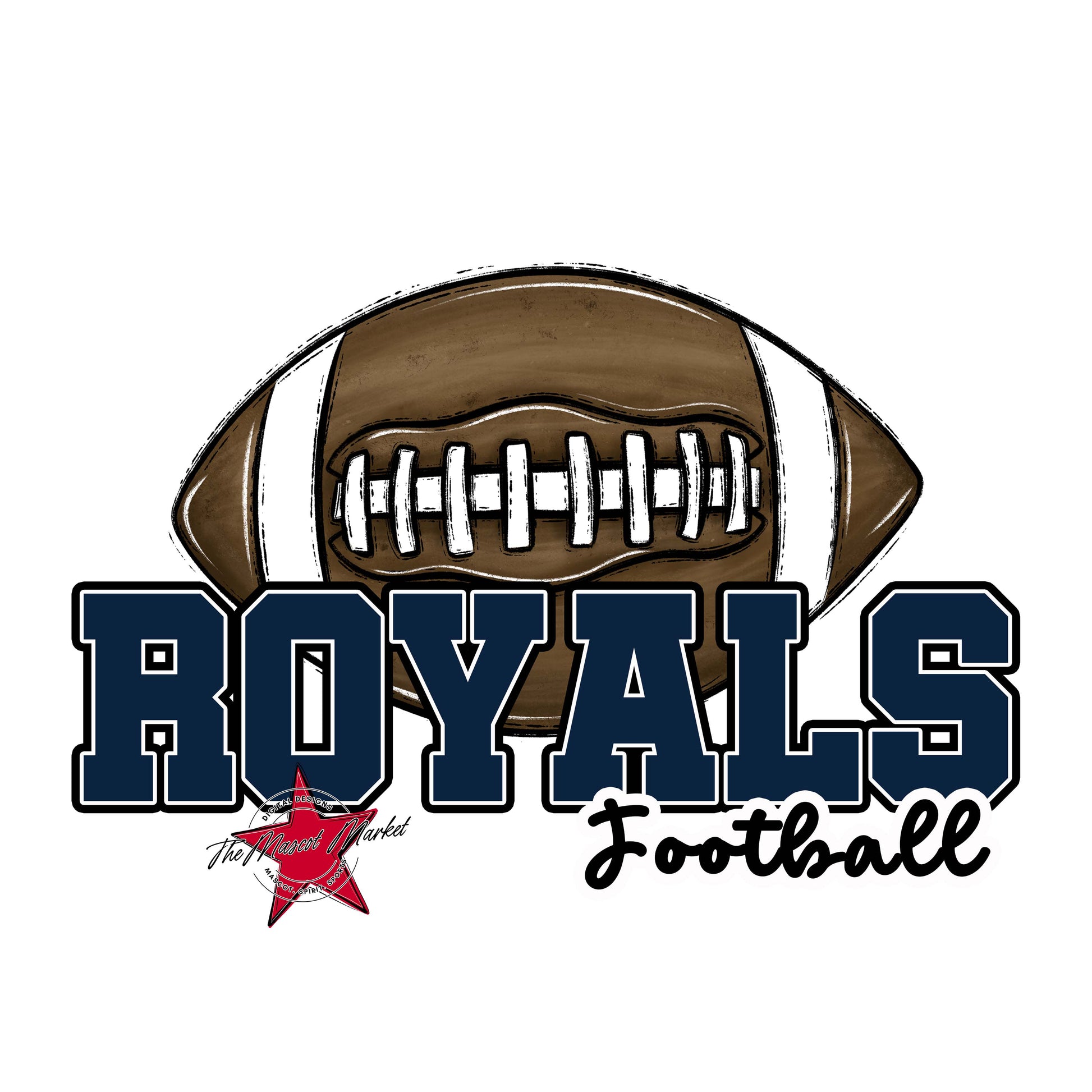 Royals Varsity Football-Navy