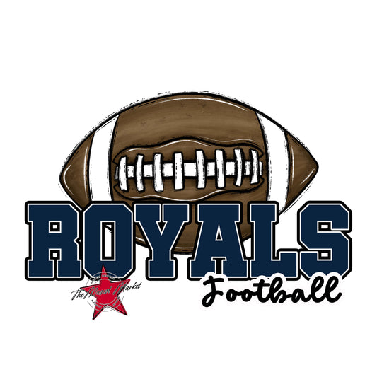 Royals Varsity Football-Navy