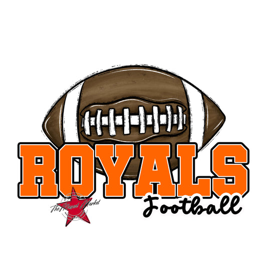 Royals Varsity Football-Orange