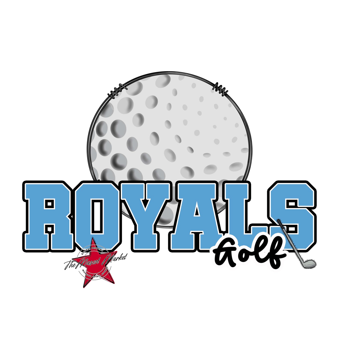 Royals Varsity Golf-Carolina Blue