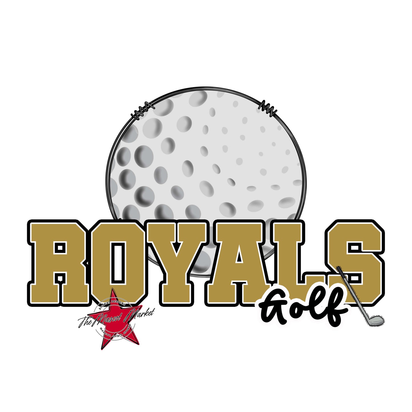 Royals Varsity Golf-Gold