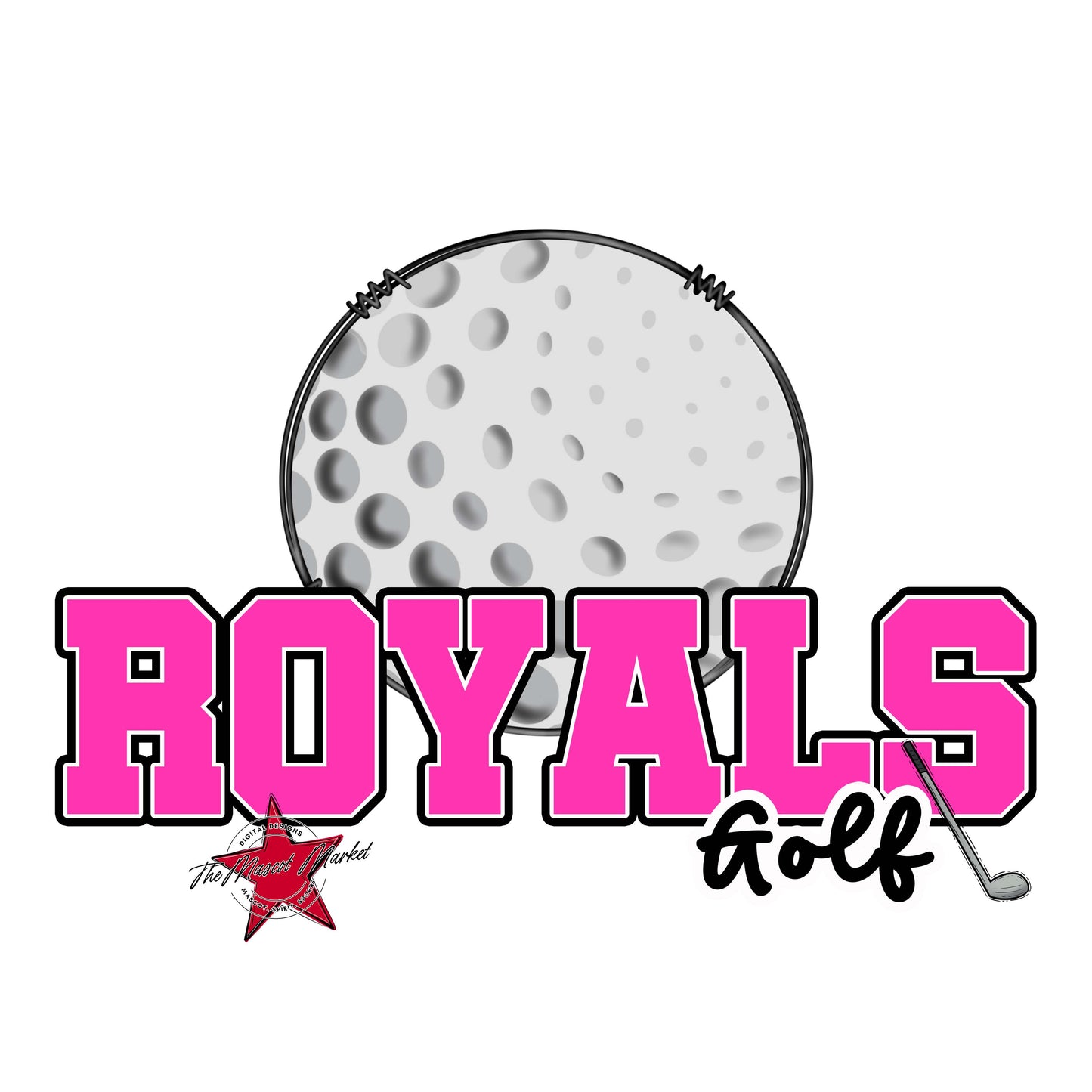 Royals Varsity Golf-Pink