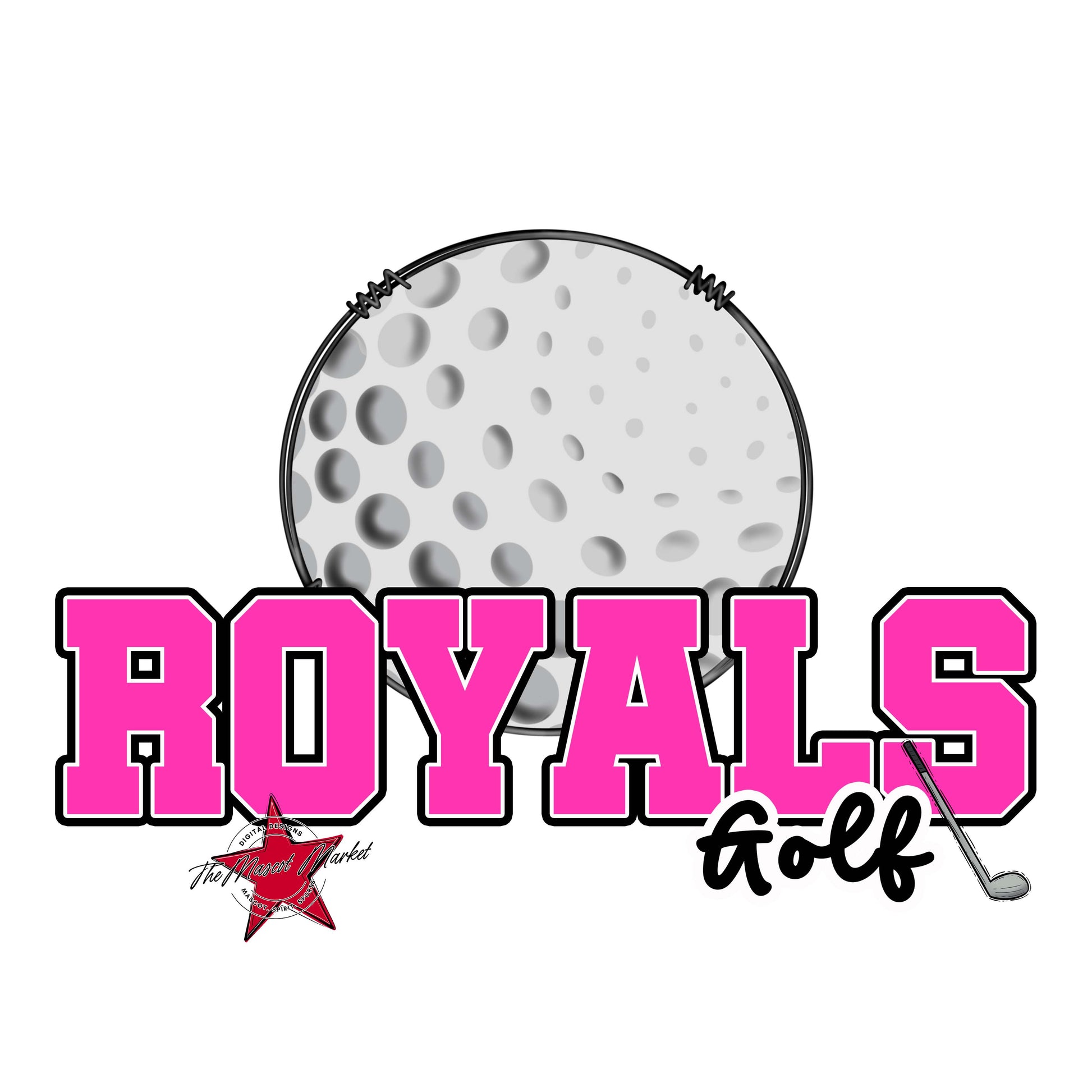 Royals Varsity Golf-Pink