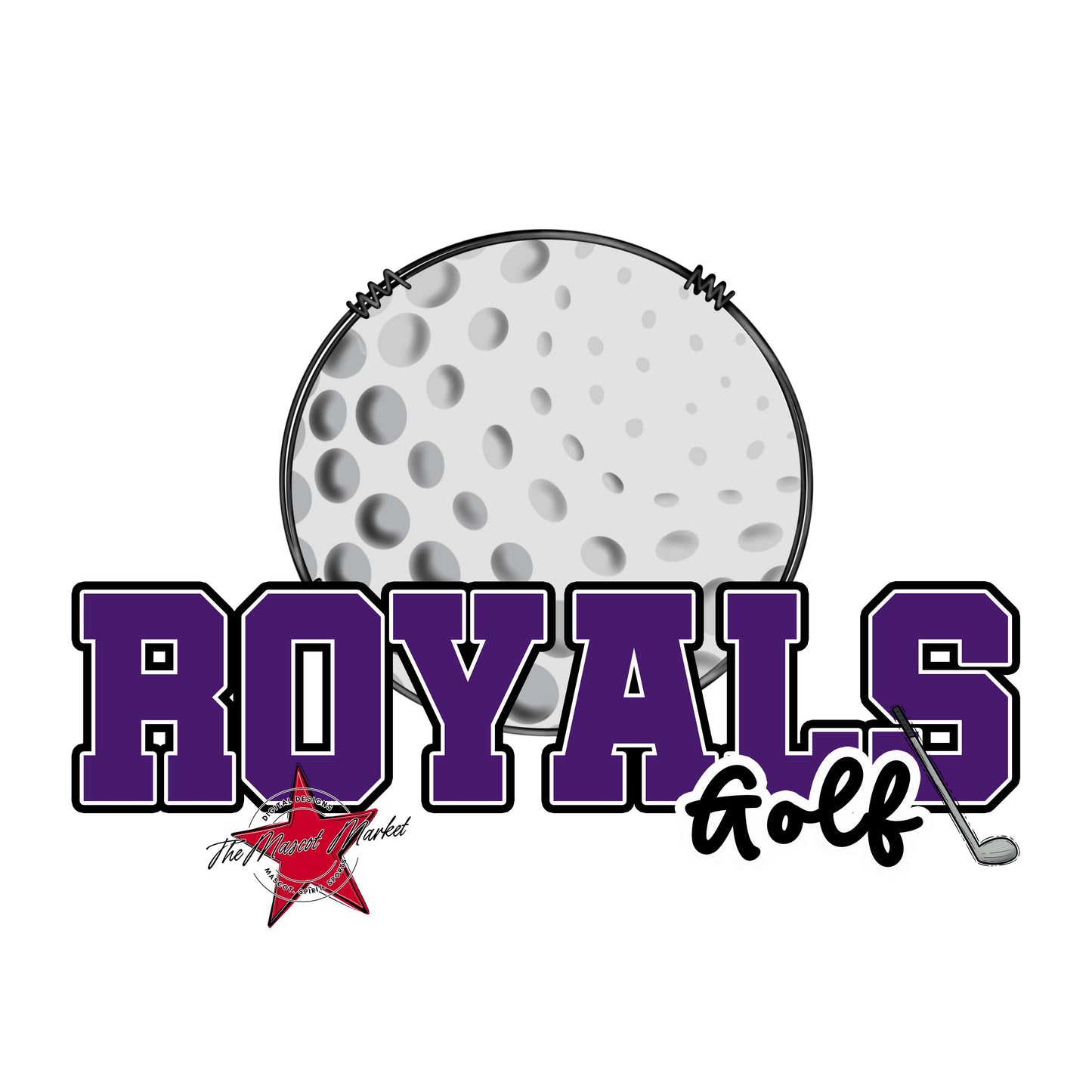 Royals Varsity Golf-Purple