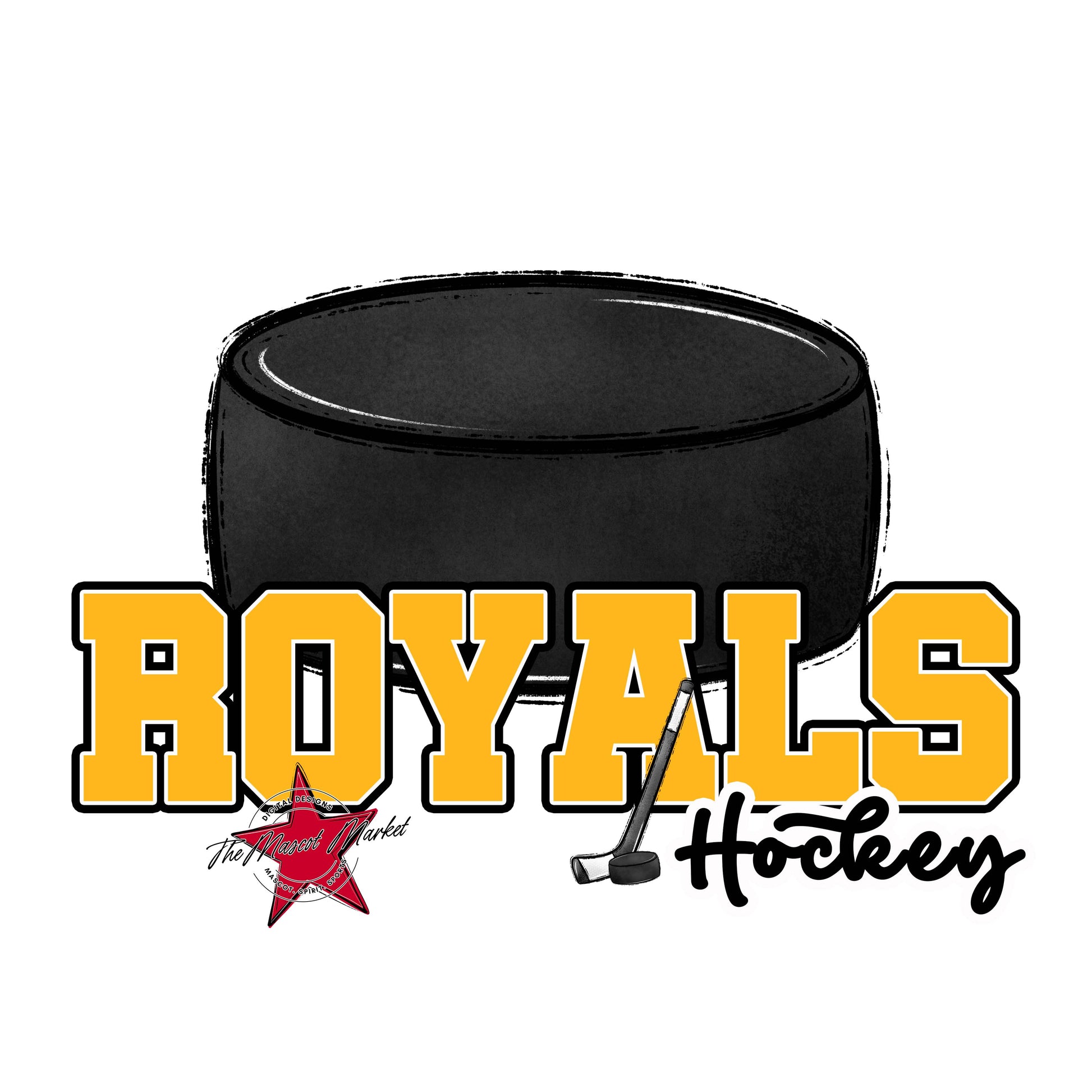 Royals Varsity Hockey-Yellow