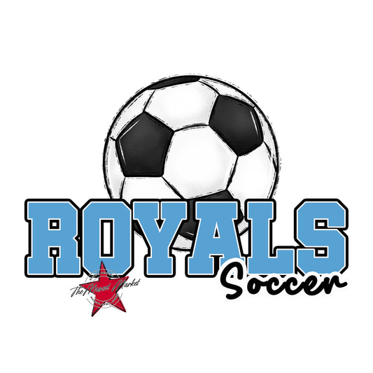 Royals Varsity Soccer-Carolina Blue