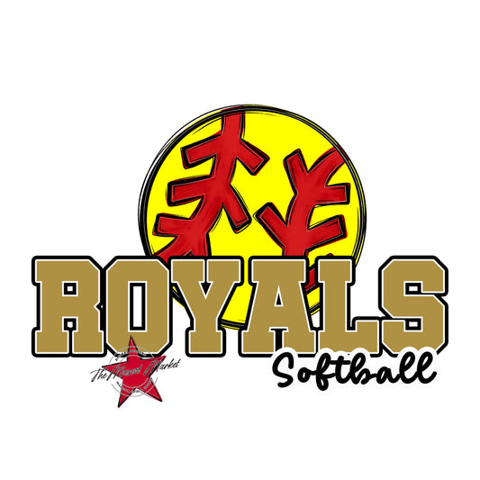 Royals Varsity Softball-Gold