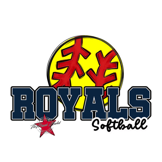 Royals Varsity Softball-Navy