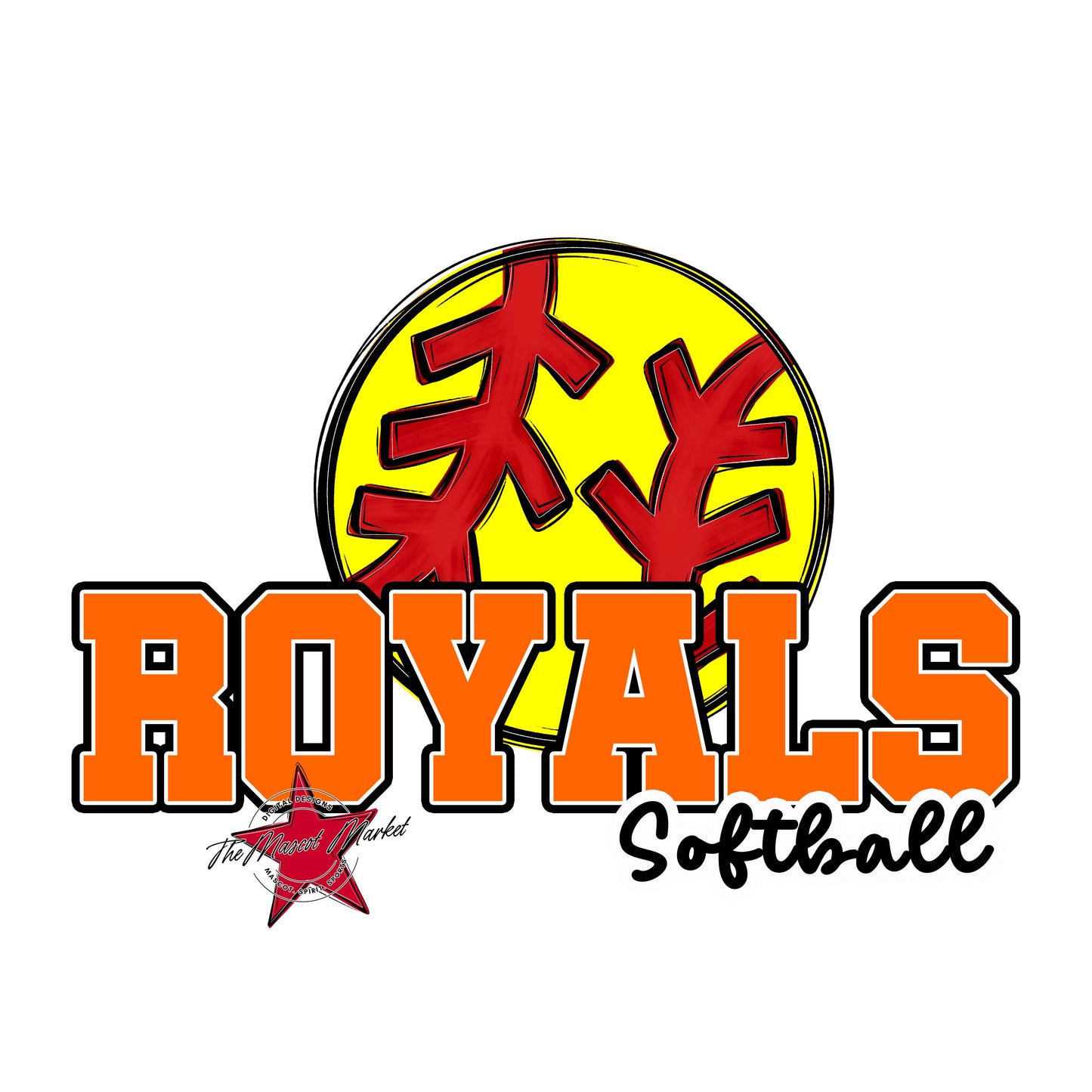 Royals Varsity Softball-Orange