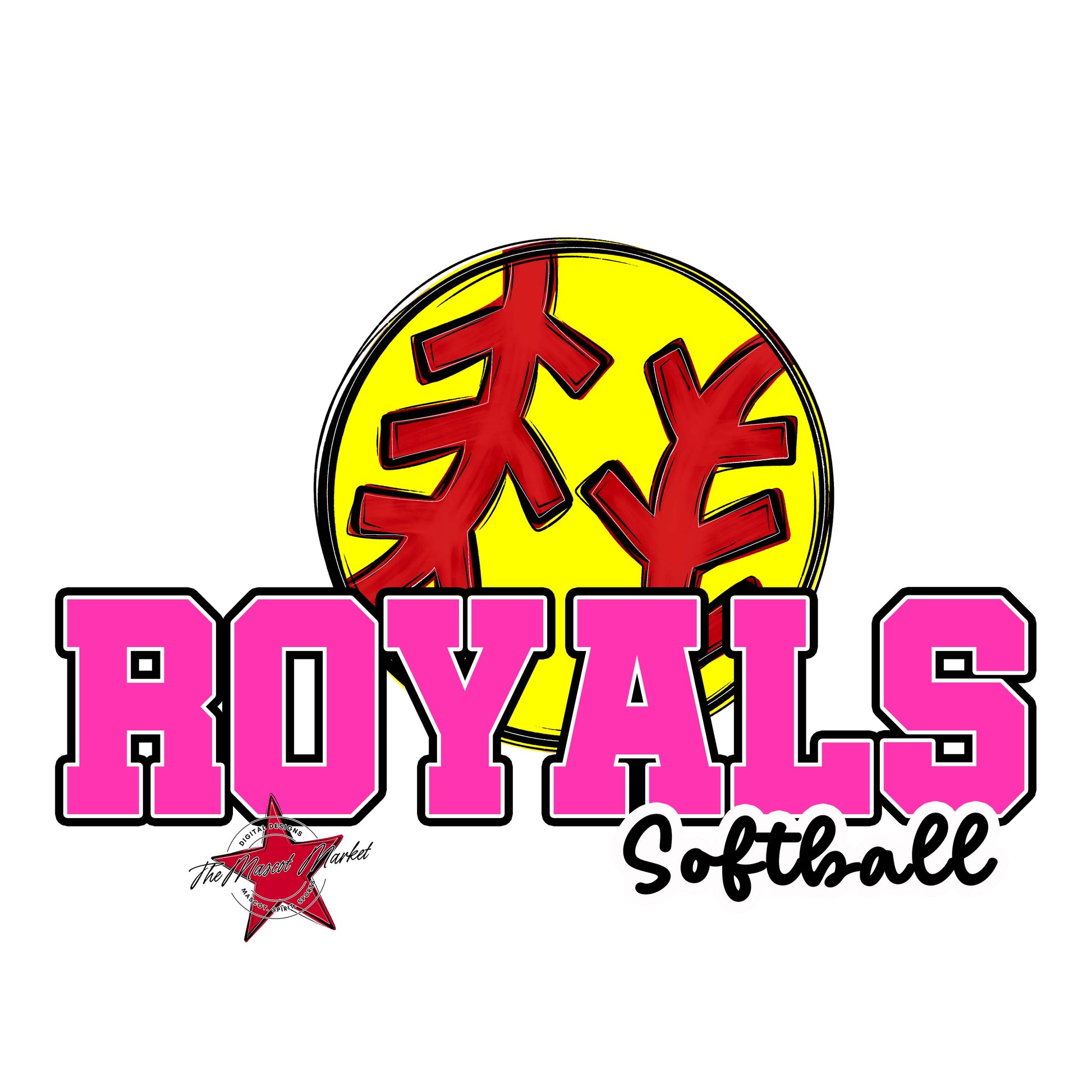Royals Varsity Softball-Pink