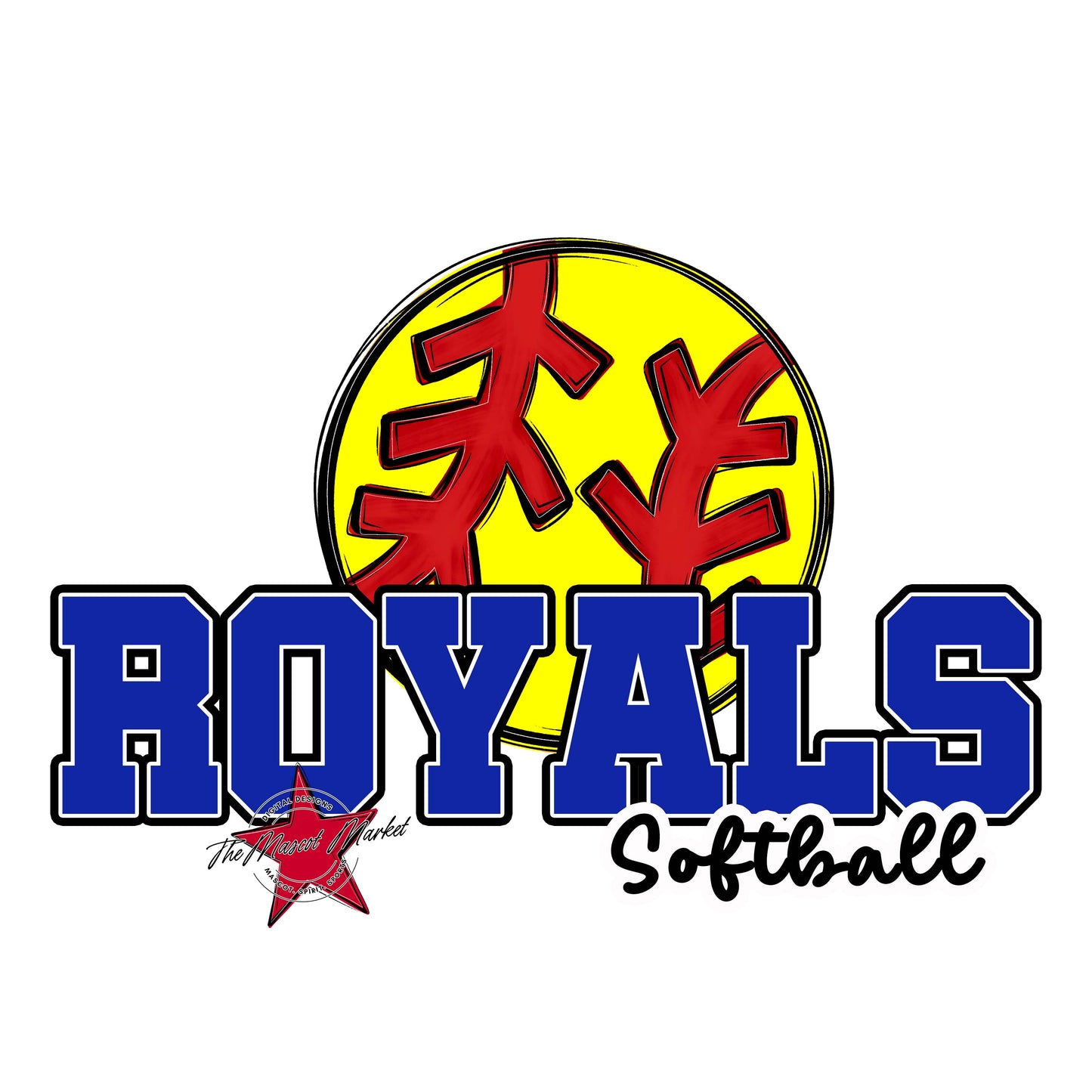 Royals Varsity Softball-Royal Blue