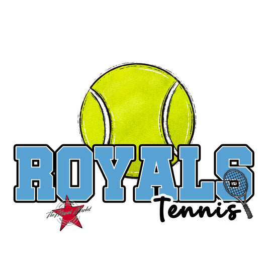Royals Varsity Tennis-Carolina Blue