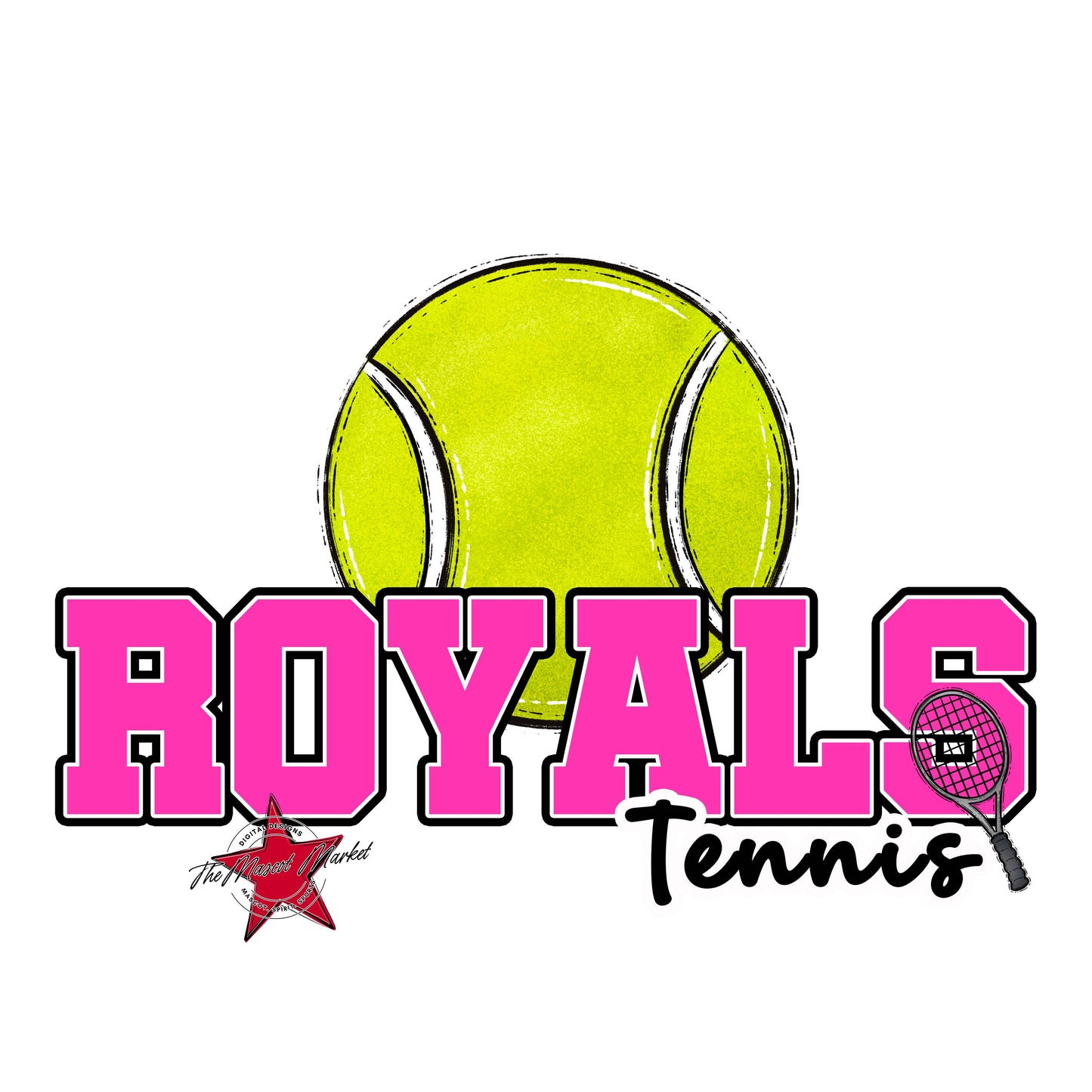 Royals Varsity Tennis-Pink