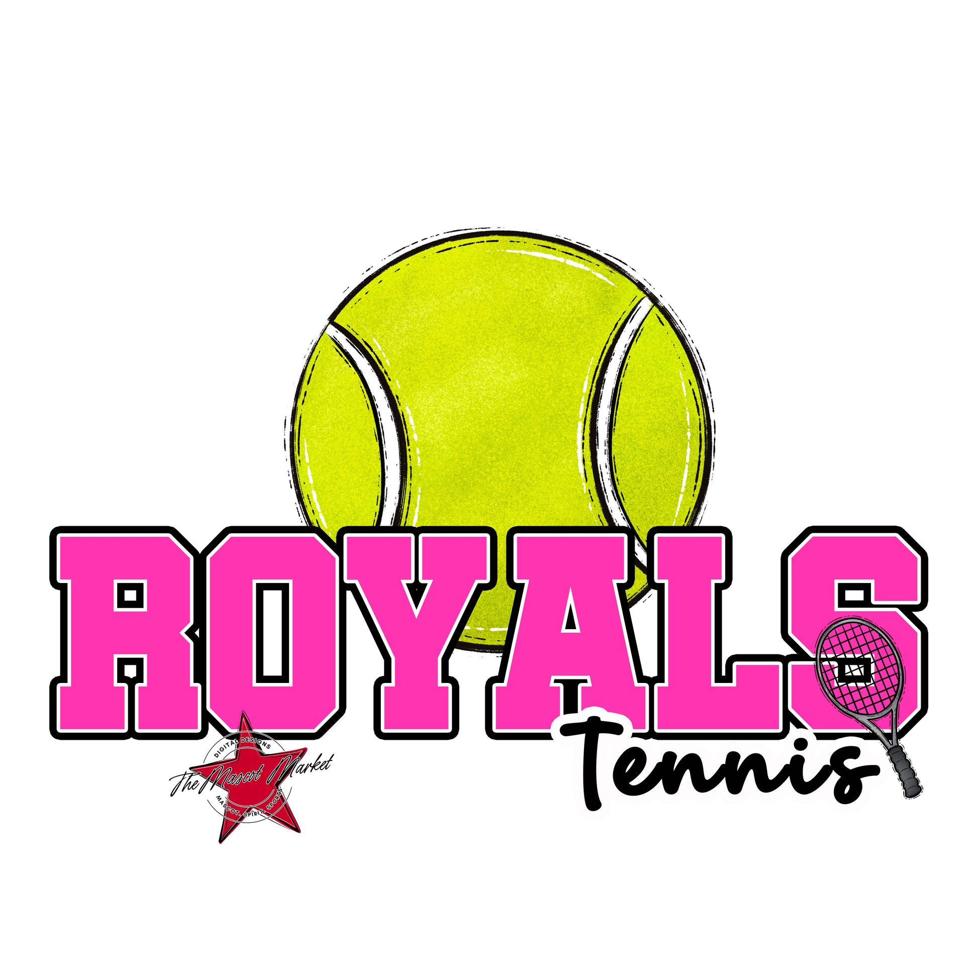 Royals Varsity Tennis-Pink