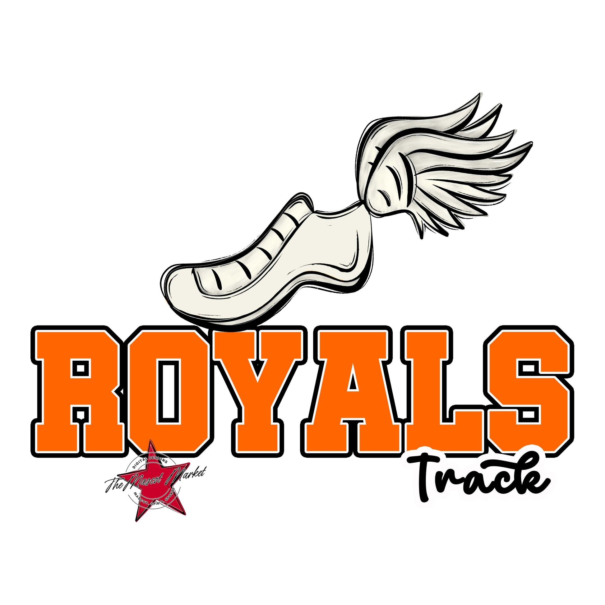 Royals Varsity Track-Orange