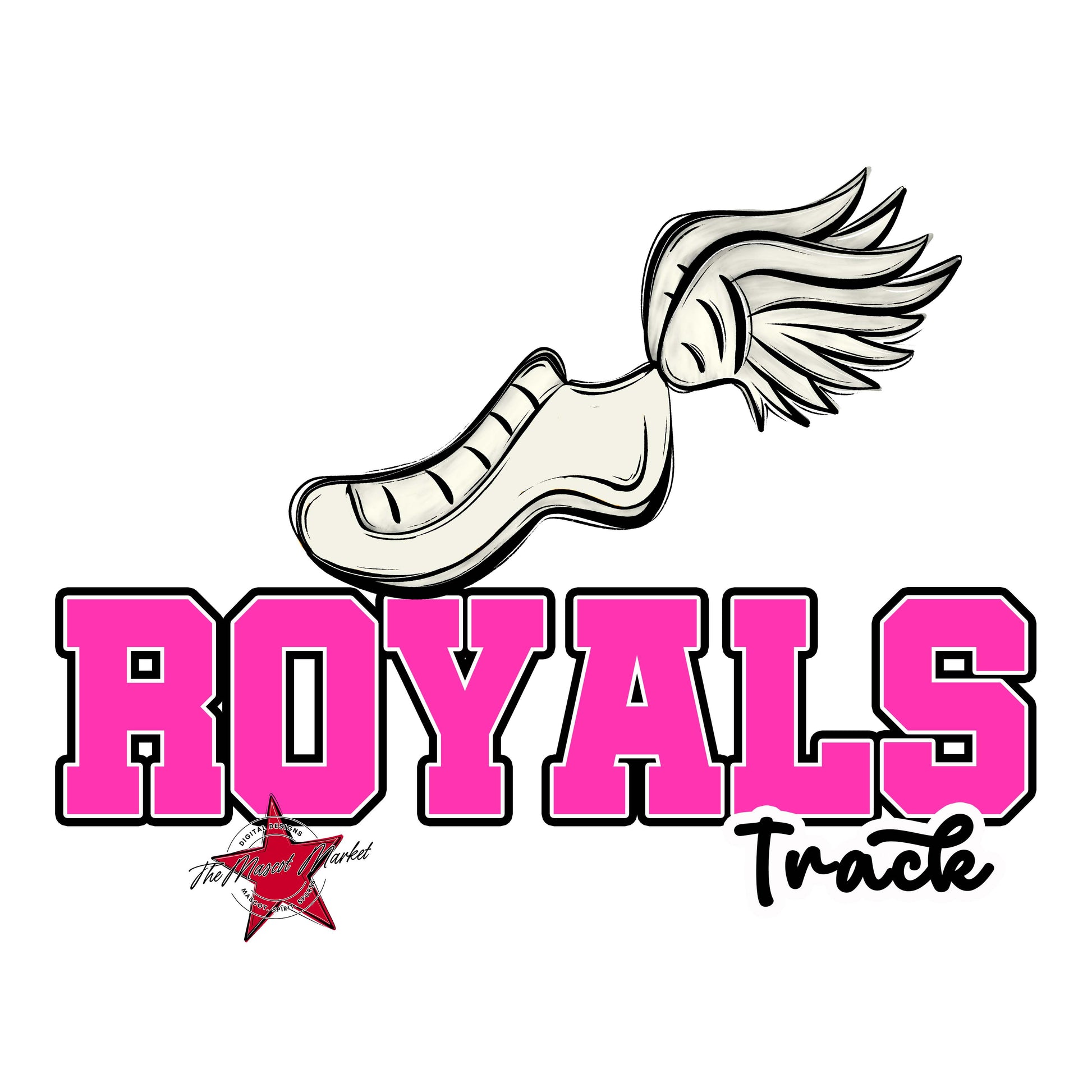Royals Varsity Track-Pink