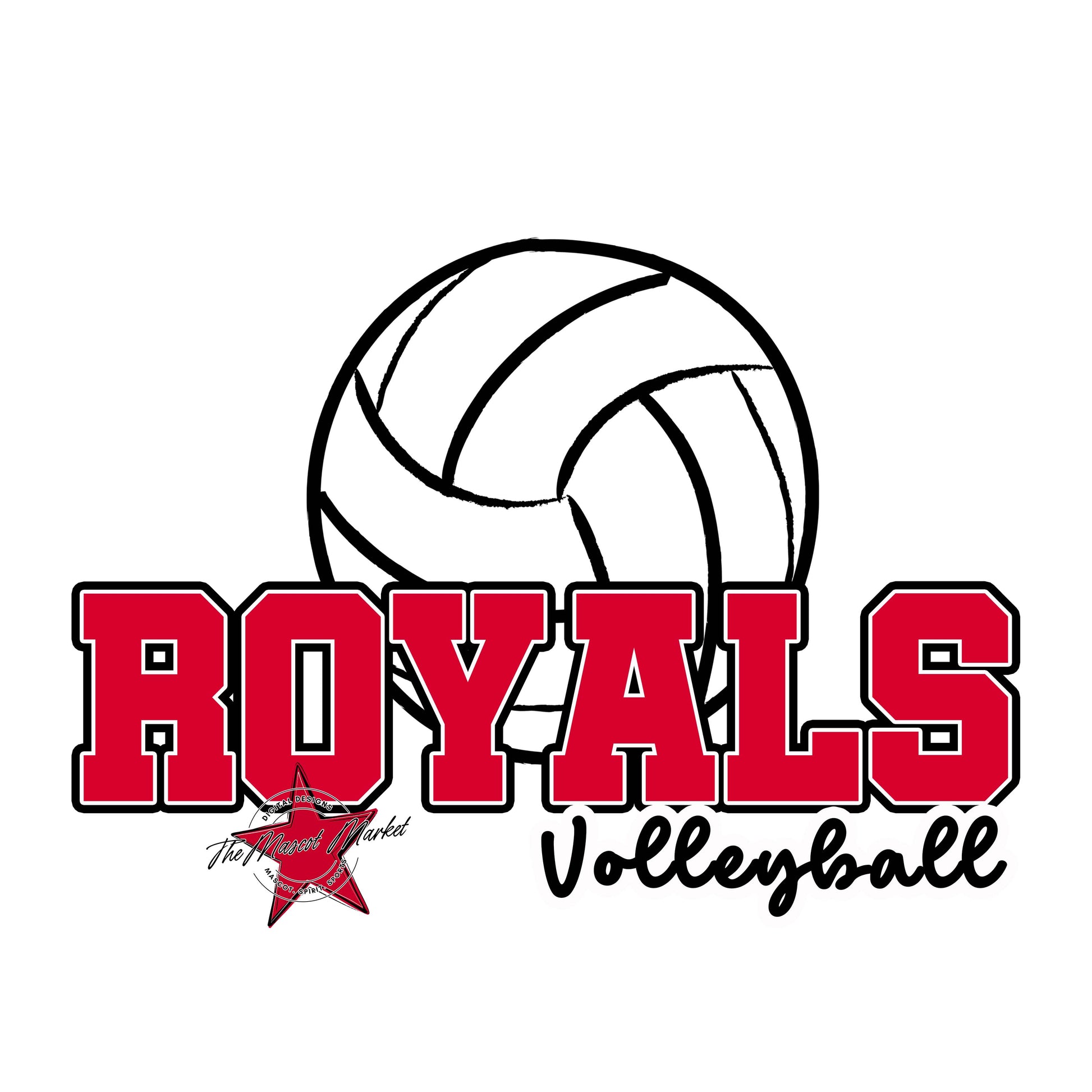 Royals Varsity Volleyball-Red