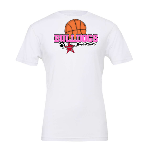 Bulldogs Varsity Basketball-Baby Pink