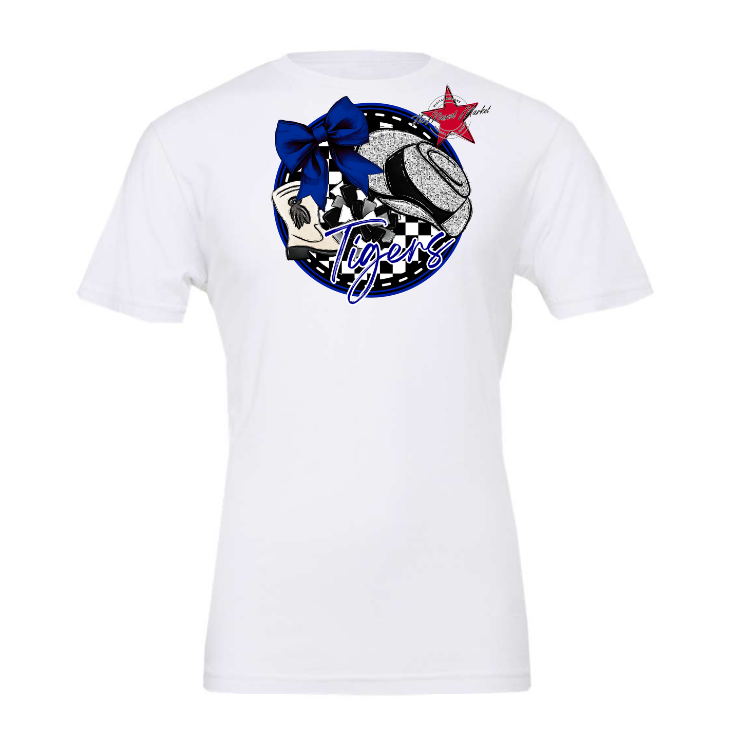 Tigers Circle Drillteam Design-Blue