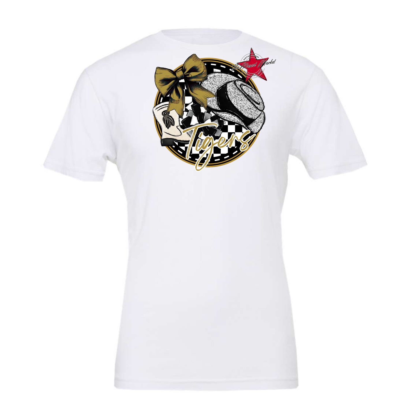 Tigers Circle Drillteam Design-Gold