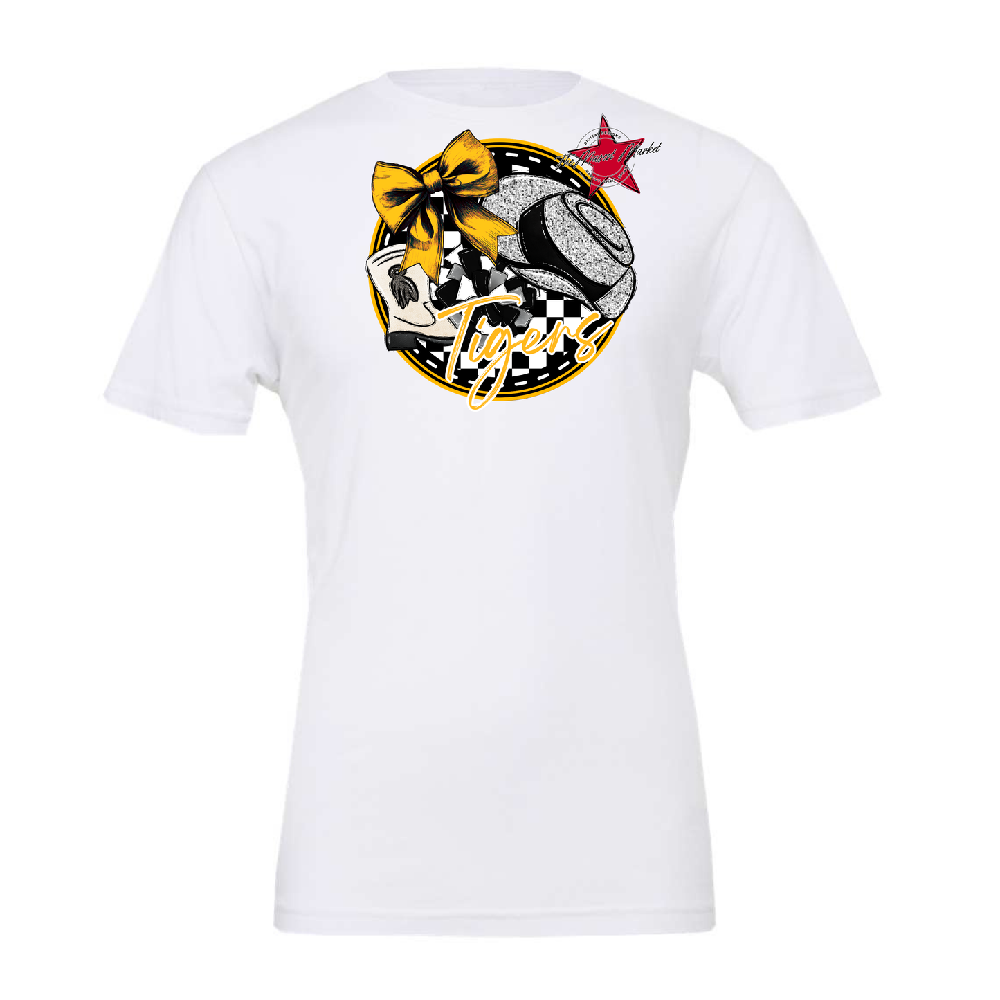 Tigers Circle Drillteam Design-Yellow