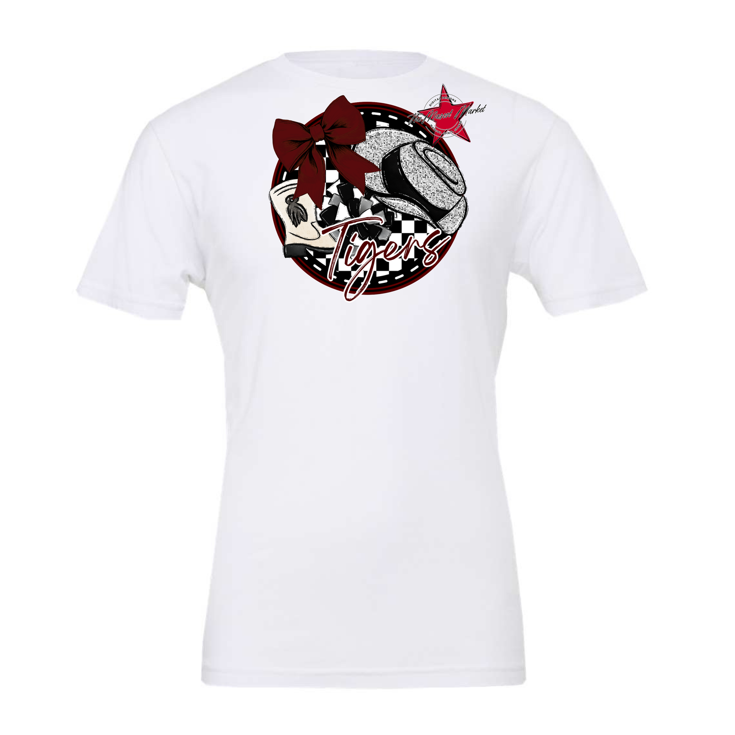 Tigers Circle Drillteam Design-Maroon