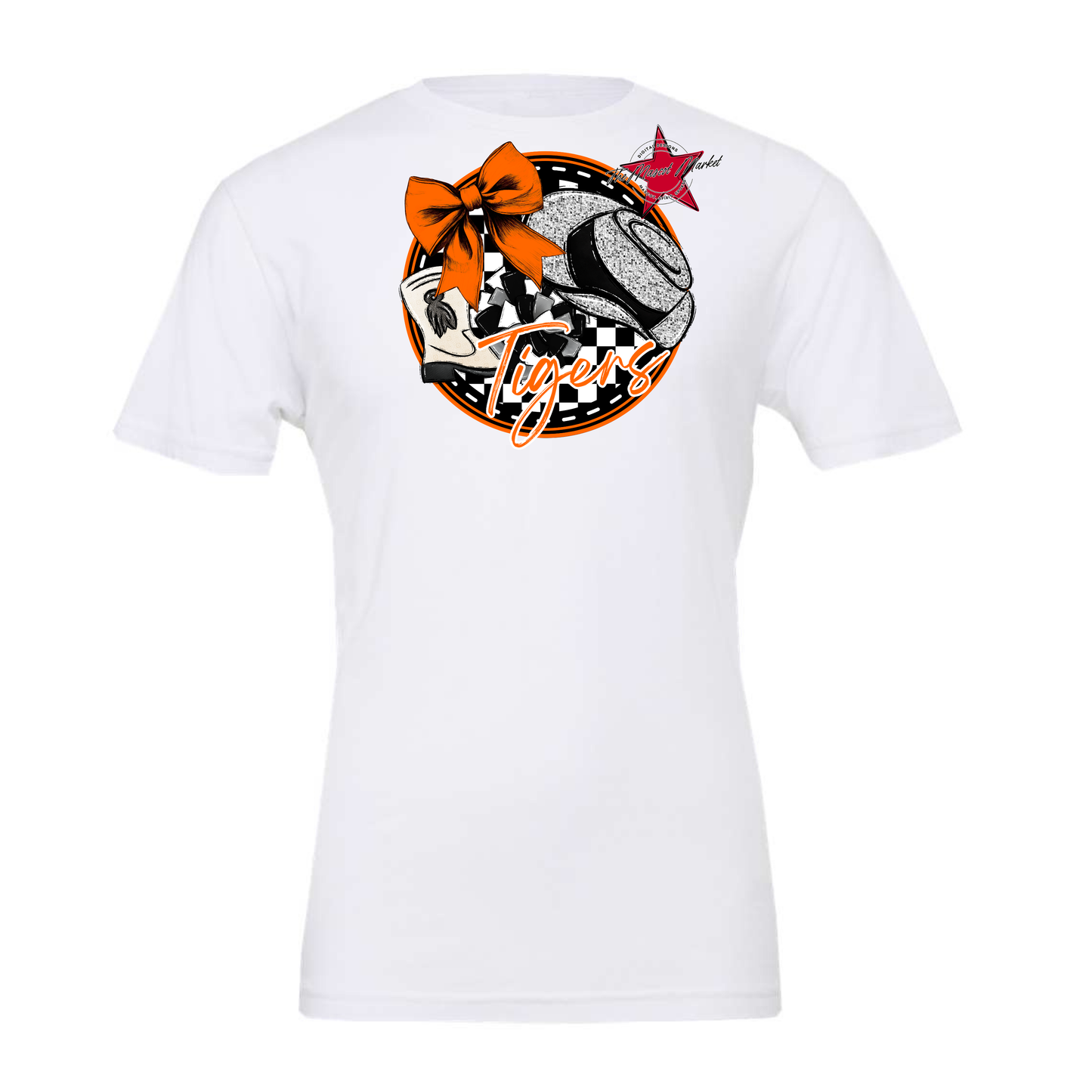 Tigers Circle Drillteam Design-Orange