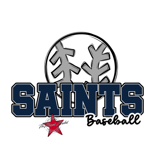 Saints Varsity Baseball-Navy