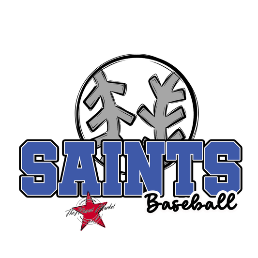 Saints Varsity Baseball-Off Blue