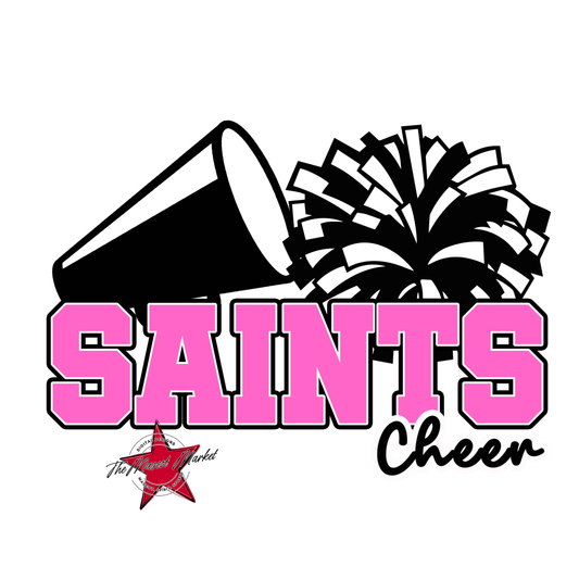 Saints Varsity Cheer-Baby Pink