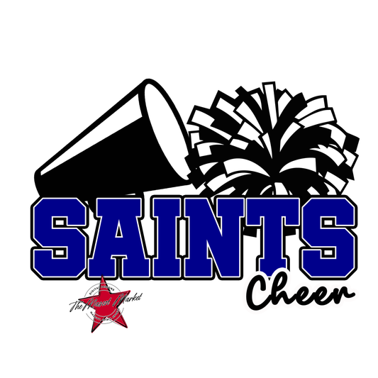 Saints Varsity Cheer-Blue