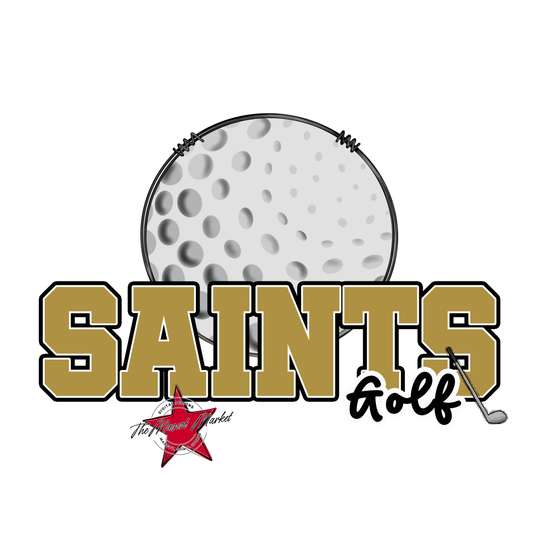Saints Varsity Golf-Gold