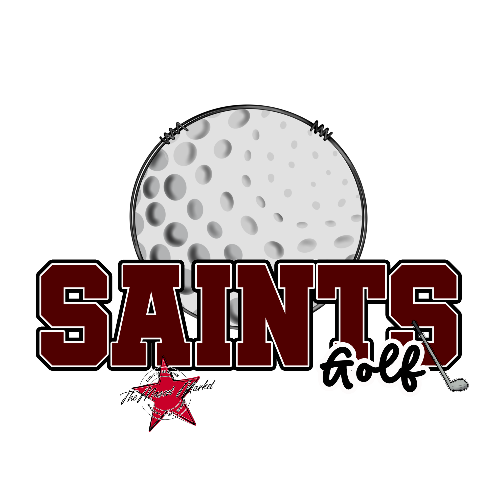 Saints Varsity Golf-Maroon
