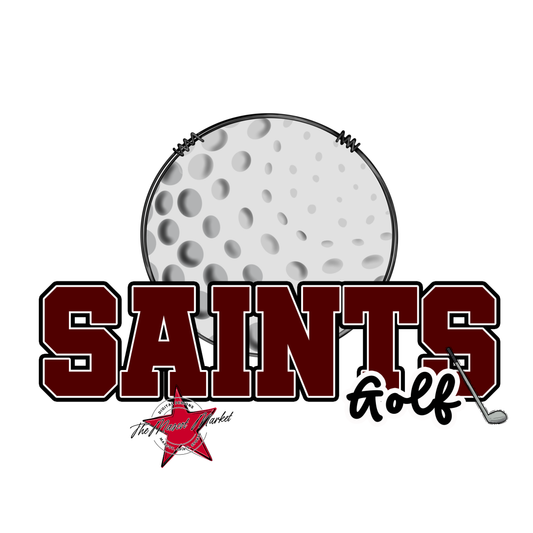 Saints Varsity Golf-Maroon