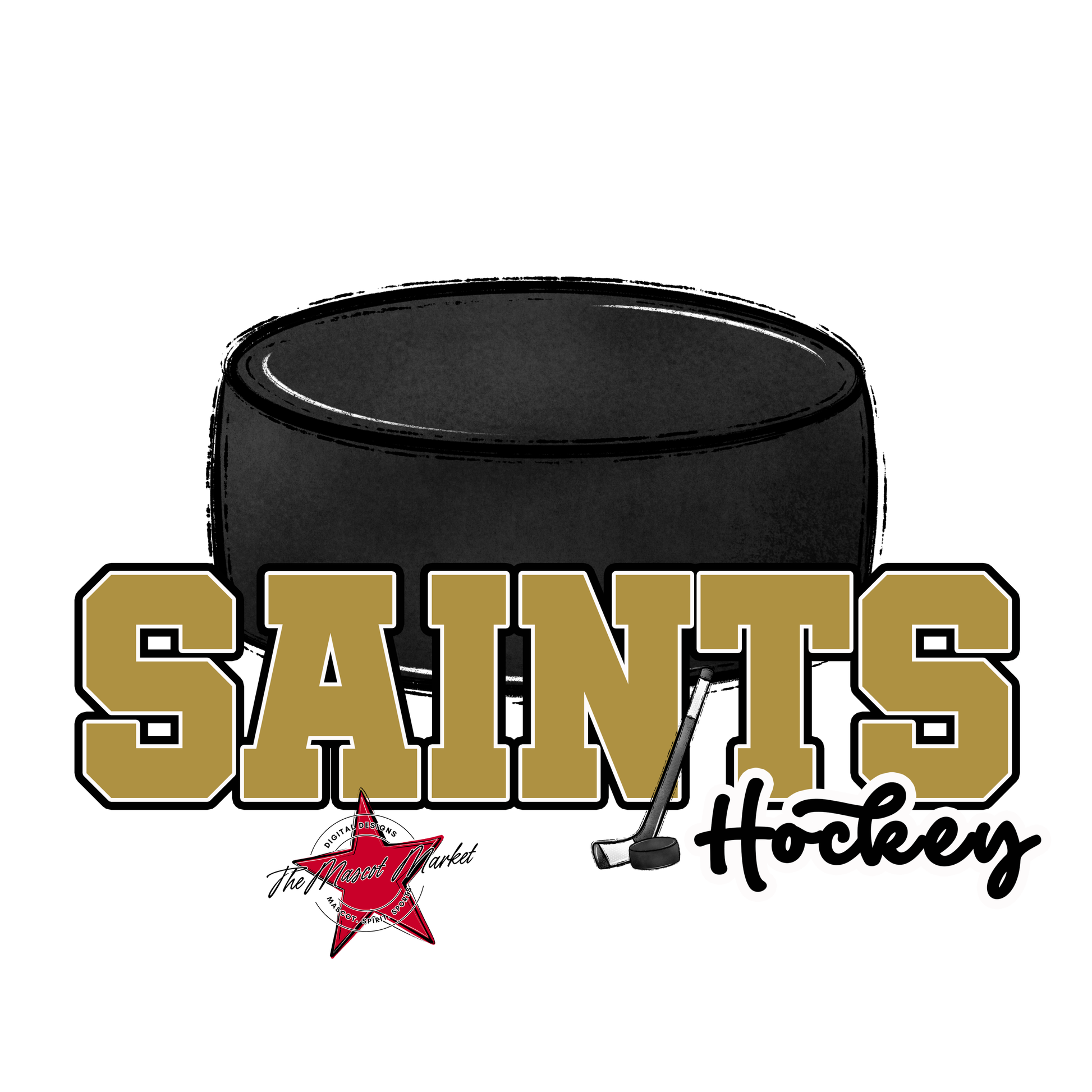 Saints Varsity Hockey-Gold