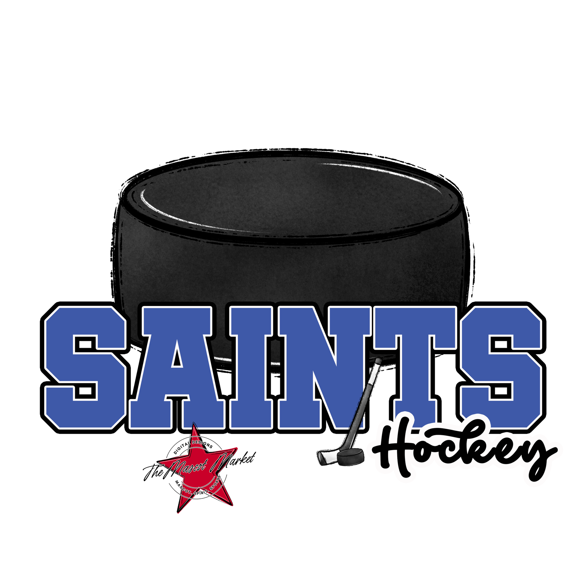 Saints Varsity Hockey-Off Blue