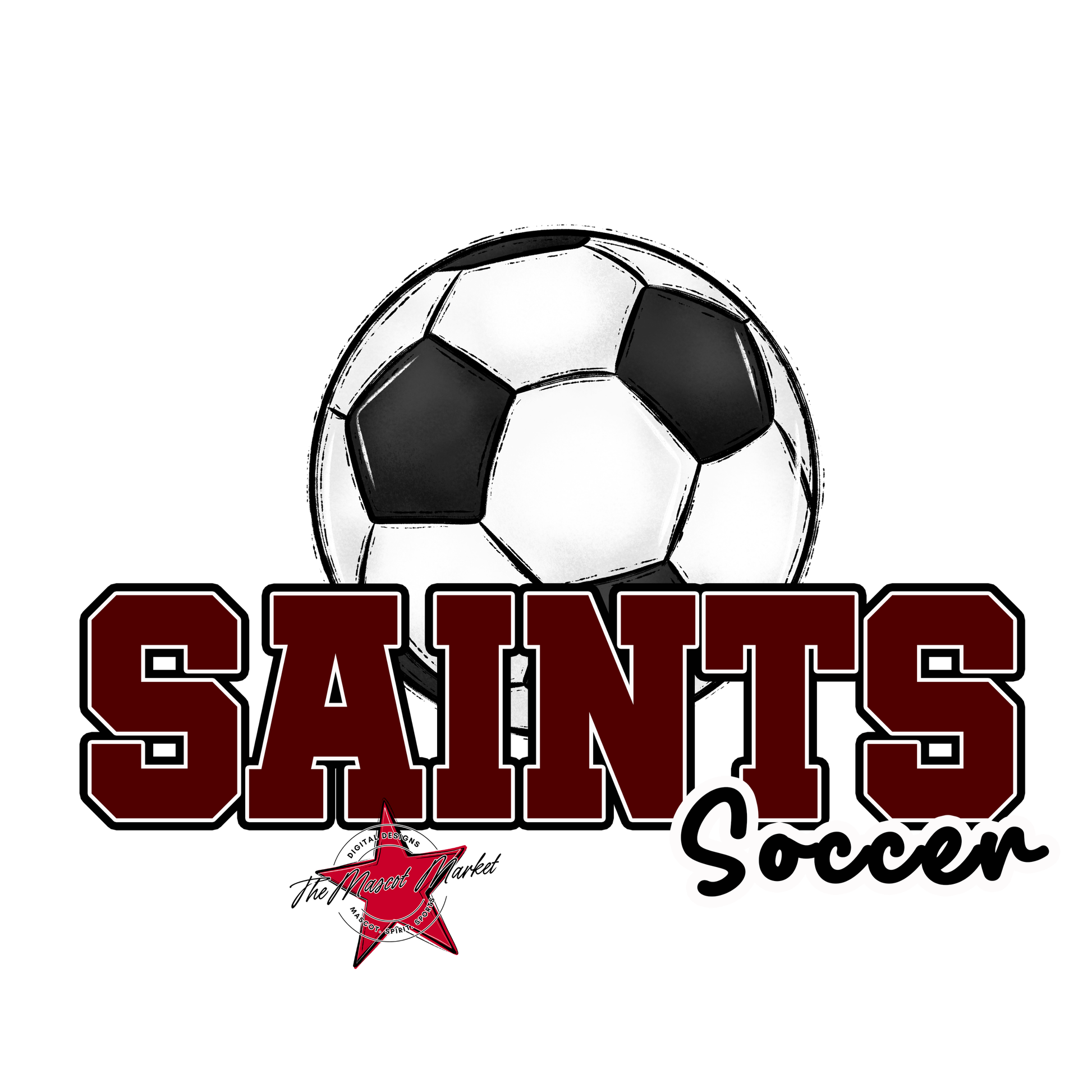 Saints Varsity Soccer-Maroon